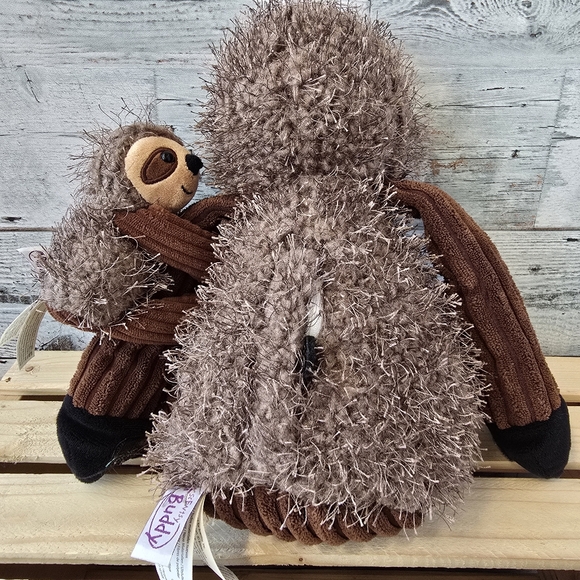 Scentsy Buddy Suzie the Sloth And Baby Stuffed Animal Plush 18" - Picture 6 of 9